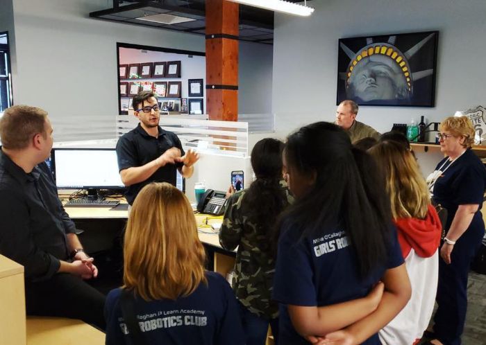 Students learning about engineering Las Vegas