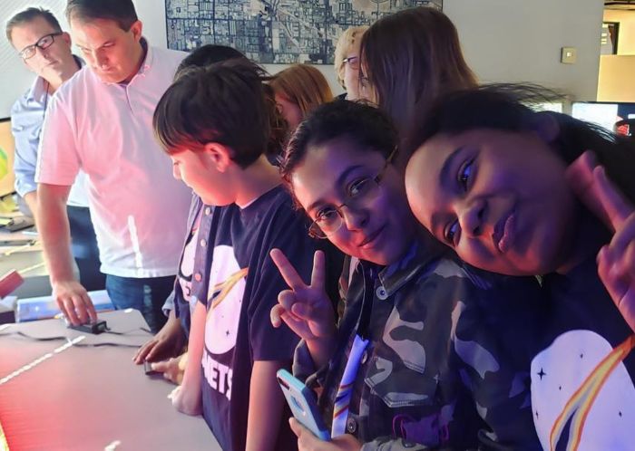 Students smile engineering Las Vegas